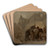Gypsies by Aleksander Kotsis Art Drink Coaster set