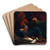 The Smoker by Eugne Delacroix Art Drink Coaster set