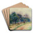 Paysage d'Essoyes by Pierre-Auguste Renoir Art Drink Coaster set