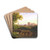 View of the Colosseum from the Orti Farnesiani by Antoine-Flix Boisselier Drink Coasters - set of 4 View of the Colosseum from the Orti Farnesiani by Antoine-Flix Boisselier Drink Coasters - set of 4