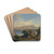 Blick Auf Den Gardasee (Lake Garda) by Anton Hansch Drink Coasters - set of 4 Blick Auf Den Gardasee (Lake Garda) by Anton Hansch Drink Coasters - set of 4