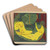 Three Nudes in the Forest by Ernst Ludwig Kirchner Art Drink Coaster set