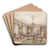 Interieur by Franz Alt Art Drink Coaster set