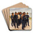 Skagensfiskere p stranden skuer ud over havet by Michael Ancher Art Drink Coaster set
