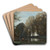 Pcheur amarr sur la rive verte by Jean-Baptiste-Camille Corot Art Drink Coaster set Pcheur amarr sur la rive verte by Jean-Baptiste-Camille Corot Art Drink Coaster set