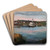 Froschhausen bei Murnau by Otto Geigenberger Art Drink Coaster set