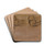 Deux Danseuses by Edgar Degas Drink Coasters - set of 4