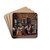 An Interior with Ladies and Cavaliers by Dirck Van Delen Drink Coasters - set of 4