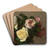 Roses by Henri Fantin-Latour Art Drink Coaster set