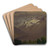 In the High Mountains by Albert Bierstadt Art Drink Coaster set