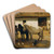 Ungarischer Bauernhof by Otto von Thoren Art Drink Coaster set