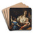 Charity by Sebastiano Ricci Art Drink Coaster set