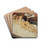 Liegender weiblicher Akt by Willy Jaeckel Drink Coasters - set of 4