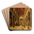 Intrieur d'glise by Giovanni Lanza Art Drink Coaster set