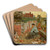 Return Home by William Gilbert Gaul Art Drink Coaster set Return Home by William Gilbert Gaul Art Drink Coaster set