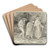 Diether und die beiden Landstreicher by Wilhelm Steinhausen Art Drink Coaster set