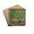 A Forest Glade by Heinrich Bhmer Drink Coasters - set of 4