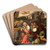 The Adoration Of The Shepherds by Bonifacio Veronese Art Drink Coaster set