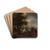 The Bucking Grey by Philips Wouwerman Drink Coasters - set of 4