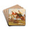 Springreiter by Angelo Jank Drink Coasters - set of 4