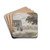 House by a Bridge by James Miller Drink Coasters - set of 4 House by a Bridge by James Miller Drink Coasters - set of 4