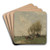 Weide met koeien by Willem Maris Art Drink Coaster set