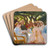 The Actors' Lunch, Skagen by Michael Ancher Art Drink Coaster set