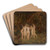 Nymphs in the Forest by Hippolyte Boulenger Art Drink Coaster set