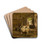 Stable Interior by Adrien-Joseph Heymans Drink Coasters - set of 4
