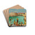 Winter In Florida by Sir John Lavery Drink Coasters - set of 4 Winter In Florida by Sir John Lavery Drink Coasters - set of 4