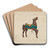 Carousel Horse by Ernest A. Towers Art Drink Coaster set