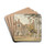 The Lecture House, Watford by William Henry Hunt Drink Coasters - set of 4