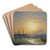 Shipping Off Ischia by Ivan Konstantinovich Aivazovsky Art Drink Coaster set Shipping Off Ischia by Ivan Konstantinovich Aivazovsky Art Drink Coaster set