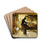 At the Loom by Gustav Wentzel Drink Coasters - set of 4
