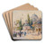 The Sehzade Mosque in Laleli, Istanbul by Ludwig Hans Fischer Art Drink Coaster set