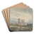 Lincoln Cathedral by Thomas Girtin Art Drink Coaster set