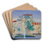 Htel  Cannes by Raoul Dufy Art Drink Coaster set