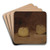 Still Life with TwoApples by douard Manet Art Drink Coaster set Still Life with TwoApples by douard Manet Art Drink Coaster set