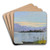 Blick auf Frauenchiemsee by Gabriela von Frauenwrth Art Drink Coaster set
