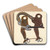 Cowboy's Hackamore Bit by Cecil Smith Art Drink Coaster set Cowboy's Hackamore Bit by Cecil Smith Art Drink Coaster set