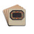 Toleware Tray by Mildred Ford Drink Coasters - set of 4