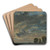Clouds in the Evening by Johan Christian Dahl Art Drink Coaster set