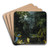 A Forest Landscape With Bathing Nymphs And Leda And The Swan by Roelant Savery Art Drink Coaster set