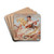 Allegory of Music by Charles Chaplin Drink Coasters - set of 4 Allegory of Music by Charles Chaplin Drink Coasters - set of 4