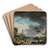 A Storm Near A Rocky Coast by Claude-Joseph Vernet Art Drink Coaster set