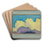 Wolkenstudie by Koloman Moser Art Drink Coaster set
