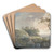 The Morning by Johann Georg Wagner Art Drink Coaster set