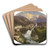 Blick auf Bad Gastein by Emil Ludwig Lhr Art Drink Coaster set