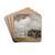 Heuschiff am Chiemsee by Joseph Wopfner Drink Coasters - set of 4