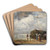 Heuschiff am Chiemsee by Joseph Wopfner Art Drink Coaster set